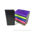 Detachable leather case with three color fashion design